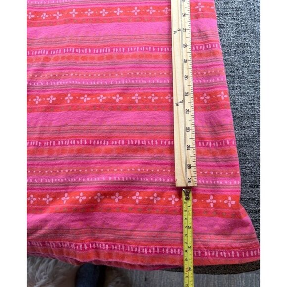 Fresh Produce Pink & Red Sleeveless Maxi Dress With V-Neck & Side Slits - Size M - Picture 9 of 9
